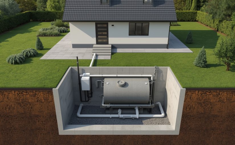 Praktyczny poradnik obejmujący świadomego wyboru, prawidłowego posadowienia oraz codziennej eksploatacji betonowego zbiornika na nieczystości